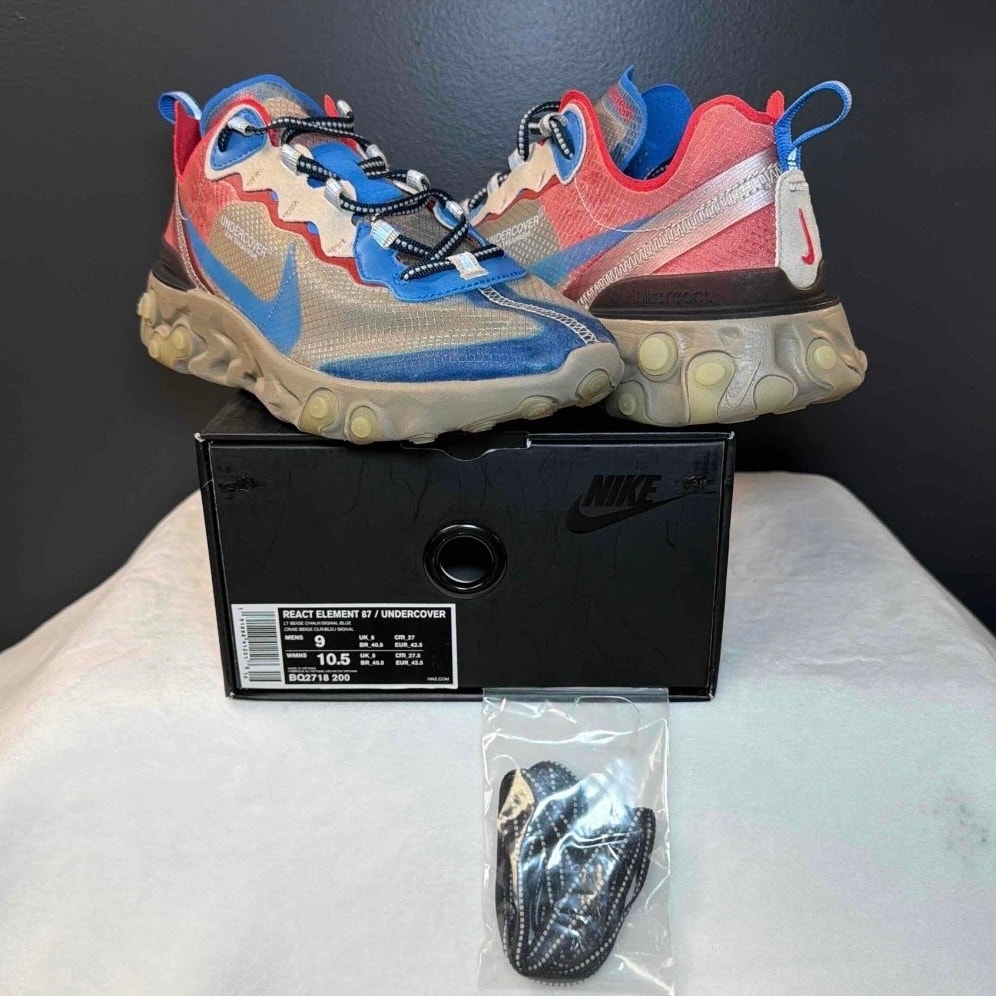 Undercover X Nike React Element 87 Light Beige | Bq2718-200 | 9m